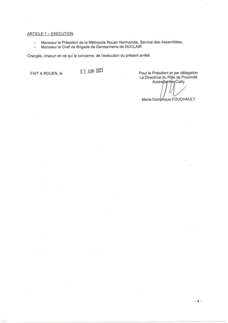 Interdiction de stationner pour les camping-cars et les fourgons aménagés